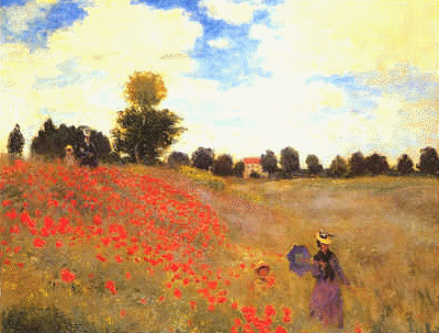 Claude Monet Poppies at Argenteuil